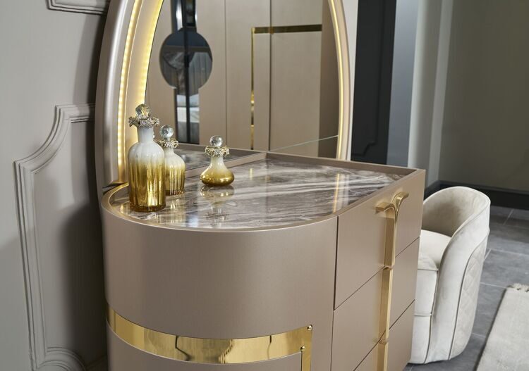 Arya Gold Спальный набор мебели